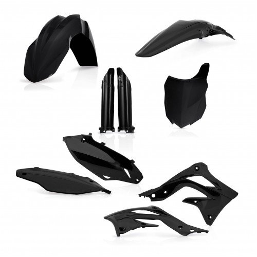 KIT PLÁSTICOS COMPLETO ACERBIS KAWASAKI KX-F 450 2013-2015 - PRETO